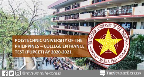 schedule of entrance exam in pup|Applying Online .